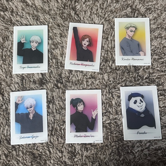 Other - Anime Character Polaroid Set